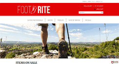 Desktop Screenshot of footrite.com